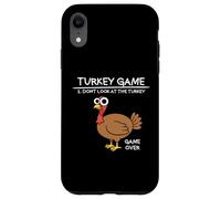 Turchia Gioco Non Guardare La Turchia Divertente Turchia Custodia per iPhone XR