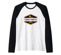 Turchia Hunter - Shoot'em in The Pecker - Caccia Divertente Maglia con Maniche Raglan