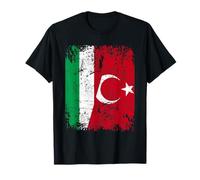 TURCHIA ITALIA Bandiera Amicizia | TURCA TURCHIA TÜRKIYE Maglietta