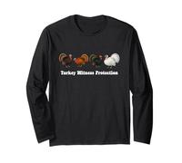 Turchia Protezione Testimoni Ringraziamento Divertente Vacanza Autunno Maglia a Manica