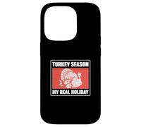 Turchia Stagione La mia vera vacanza A Turkey Hunter Turkey Caller Custodia per iPhone 14 Pro