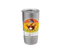 Turchia Trot Squad Ringraziamento Run Costume Pellegrino Corsa Bicchiere termico in acciaio inox doppia parete