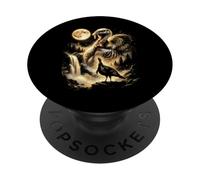 Turchia Ulula Alla Luna Meme Ringraziamento 2026 PopSockets PopGrip Adesivo