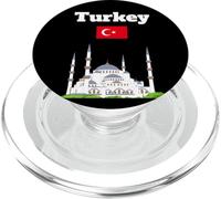 Turchia vacanza Souvenir Istanbul Moschea Blu Bandiera turca PopSockets PopGrip per MagSafe
