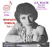 Tureck,Rosalyn Rosalyn Tureck Vol. 1 - The Six Partitas (Recorded 1949/50) (CD)