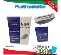 Turikan punti metallici 20BXS X8.000 PCS / Stock 8 pacchi punte affilate artA28