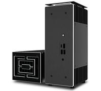Turing ABX per Gigabyte 4000U Series BRIX Mini-PC Fino a AMD Ryzen™ 7, Custodia in alluminio puro, Dissipatore di calore SSD M.2 interno, Posizionamento verticale o orizzontale, A-NUC76-M1B