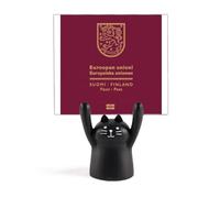Turistico Paese Finlandese Unico Bandiera Memoriale Memo Holder Cartoon Gatto Nero Stand Decorazione