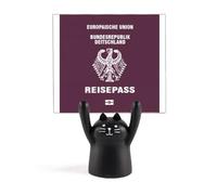 Turistico Paese Tedesco Bandiera Memoriale Memo Holder Cartoon Gatto Nero Stand Decorazione
