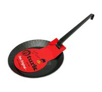 Turk - Padella in Ferro, Manico a uncino, Varie Misure, Ferro, 20 cm