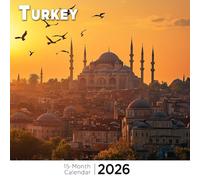 Turkey 2026 Calendar: A blend of ancient ruins and vibrant markets through the year
