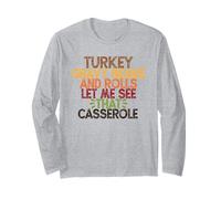 Turkey Gravy Beans And Rolls Let Me See That Casserole Maglia a Manica