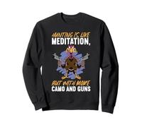 Turkey Hunting Is Like Meditation But With More Camo & Guns Felpa