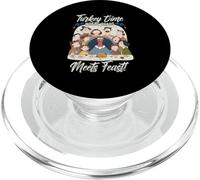 Turkey time where chaos meets feast PopSockets PopGrip per MagSafe