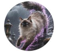 Turkish Angora 1000 Teile Puzzle Für Erwachsene Bildungspiele Stressabbau-Puzzle Teamgeist Pflegen Für Die Ganze Familie, Geschenke Für Frauen & Männer 1000pcs (67.5x67.5cm)