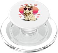 Turkish Angora Cute Retro Heart Cat Lover PopSockets PopGrip per MagSafe