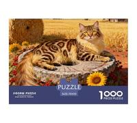 Turkish AngoraPuzzle 1000 Pezzi Per Adulti E Adolescenti Cute Cats Giochi Educativi 70x50cm/1000pcs Tutta La Famiglia.