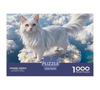 Turkish AngoraPuzzle 1000 Pezzi Regalo Per Adulti E Bambini Cute Cats Giochi Stimolazione Cognitiva 70x50cm/1000pcs Tutta La Famiglia.