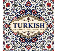 Turkish Çintemani Pattern Coloring Book: Immerse Yourself in the Triple Dot and Double Wave Motif Through 40 Bold Ottoman Textile and Tile Designs
