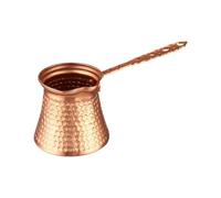 Turkish Coffee Pot Wide Mouth Classic Copper - Milk Butter Warmer Pot