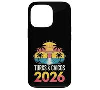 Turks e Caicos 2026 Vacanze Souvenir Custodia per iPhone 13 Pro