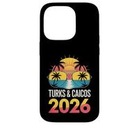 Turks e Caicos 2026 Vacanze Souvenir Custodia per iPhone 14 Pro