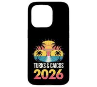 Turks e Caicos 2026 Vacanze Souvenir Custodia per iPhone 15 Pro