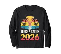 Turks e Caicos 2026 Vacanze Souvenir Maglia a Manica