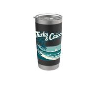 Turks E Caicos Bicchiere termico in acciaio inox doppia parete