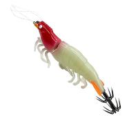 Turlotte Luminosa per I calamari | Esca Artificiale gamberetti e attrezzature | esche calamari Luminose marittime | per la Pesca nel fiume, All'aperto, Berga, Stagno, Lago, Acqua Poco Profonda, Acqua