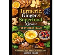 TURMERIC, GINGER & SUPERFOOD RECIPES FOR EVERYDAY HEALTH: Anti-Inflammatory, Immune-Boosting, and Healing Meals to Support Digestion, Reduce Pain, and Restore Natural Energy