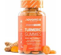 Turmeric Gummies - Curcuma 4000 Mg Alta Forza Con Zenzero, Curcumina, Pepe Nero