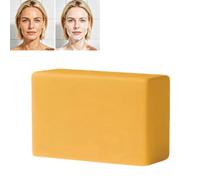 Turmeric Soap Bar for Dark Spots Removal, Vitamin C Skin Brightening Body Soap, Cold Process Handmade Cleansing, Turmeric Facial Cleanser for Face, For All Skin Types (1pcs)