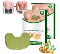 Turmericmax, cerotto per ginecomastia, ginecomastia, cellulite, ginecomastia, ginecomastia, per rassodare lo zenzero, per rimuovere il grasso del torace e della pancia per tutti i tipi di pelle (2