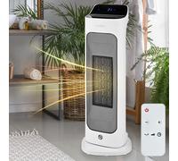Turmheizlüfter Riscaldamento Rapido Telecomando Ventola Ceramica Bagno [EEK: 1400W/2000W]