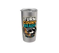 TURN COUNT READY Danza Giri Ritmo Bicchiere termico in acciaio inox doppia parete