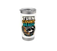 TURN COUNT READY Danza Giri Ritmo Bicchiere termico in acciaio inox doppia parete