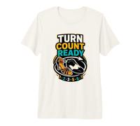 Turn Count Ready Danza Giri Ritmo Maglietta Premium