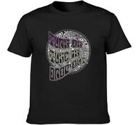 Turn On Tune in Drop out Men's T Shirt Unisex Tee Clothing Black S