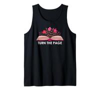 Turn The Page Book Theme Bookish Items Books Lovers Reading Canotta