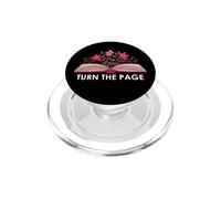Turn the Page Book Theme Bookish Items Books Lovers Reading PopSockets PopGrip per MagSafe