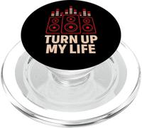 Turn Up My Life - Divertente festa per amanti della musica PopSockets PopGrip per MagSafe