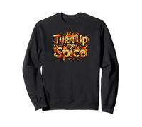 Turn Up The Spice Hot Chili Peppers Foodie Design Felpa