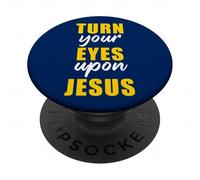 Turn Your Eyes Upon Jesus - Passover Easter Christian Faith PopSockets PopGrip Adesivo