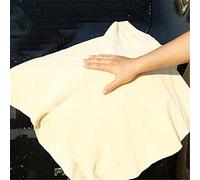 Turnart Pelle di Daino per Auto, Naturale Asciugatura Magica Premium per Auto, Senza Lanugine, Senza Graffi (M/60x40cm)