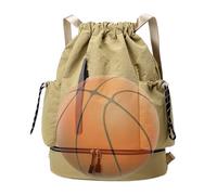 Turnbeutel Mit Kordelzug - Schwimmbeutel, 46cm Turntasche - Polyester Sportbeutel mit Schuhfach, wasserabweisend, robust, ideal für Wandern, Camping, Picknick, Basketball, Fußball, Outdoor, Reisen