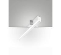 TURNER INCASSO A RASO BIANCO 29W 4000K 3570LM PRISMATIC IP40 100CM