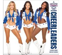TURNER LICENSING Dallas Cowboys Cheerleaders, calendario da parete con cammeo, 30,5 x 30,5 cm, 16 mesi (25998030011)