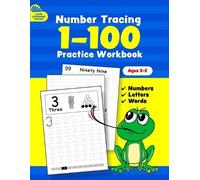 Turner Number Tracing Book for Preschoolers and Kids (Tascabile)