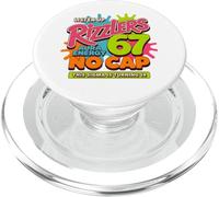 Turning 14 Ascolta Rizzlers Sigma 67 Aura 14° compleanno PopSockets PopGrip per MagSafe